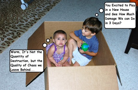 This is the Cheapest Playpen we found!  U-Haul - $3.  Fits Two Children.