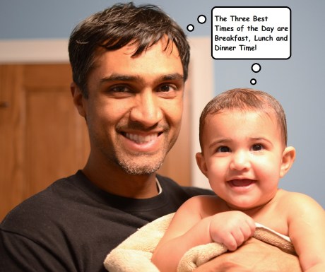 She's Either Going to Be a Professional Eater or Professional Fighter...