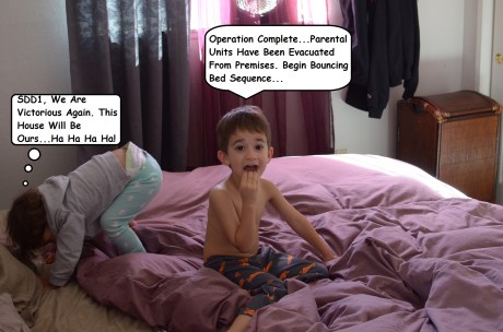 They've taken over my eating schedule, and now my sleeping schedule!  Argh!